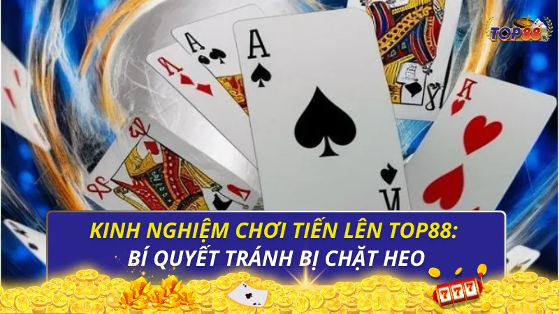 Kinh nghiệm chơi Tiến lên Top88: Bí quyết tránh bị chặt heo