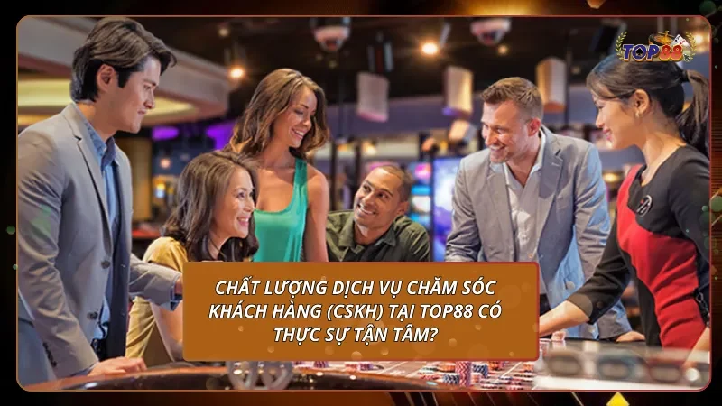 Chất lượng dịch vụ chăm sóc khách hàng (CSKH) tại Top88 có thực sự tận tâm?