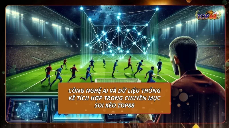 Công nghệ AI và dữ liệu thống kê tích hợp trong chuyên mục soi kèo Top88