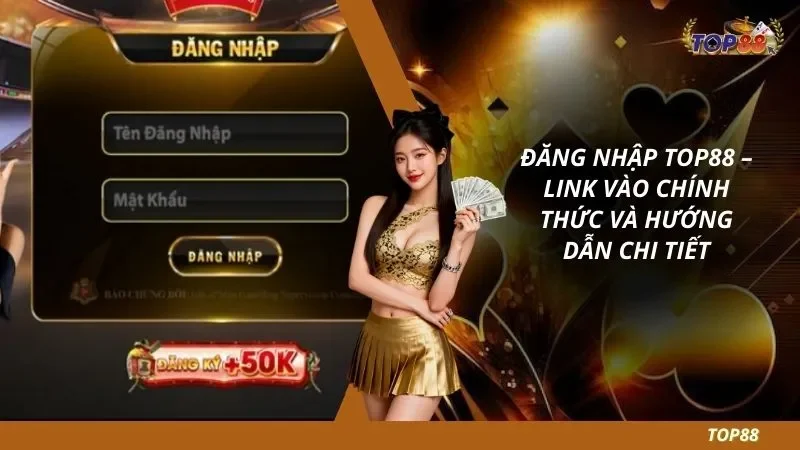 Đăng nhập Top88 - Link vào chính thức và hướng dẫn chi tiết
